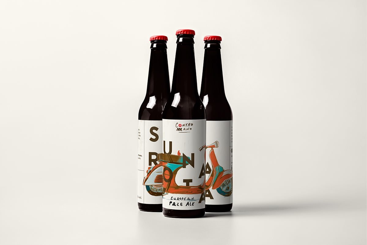 Contromano 啤酒品牌包裝形象設(shè)計(jì) 包裝設(shè)計(jì)
