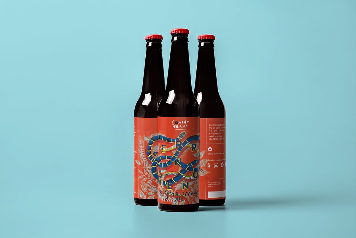 Contromano 啤酒品牌包裝形象設(shè)計(jì) 包裝設(shè)計(jì)