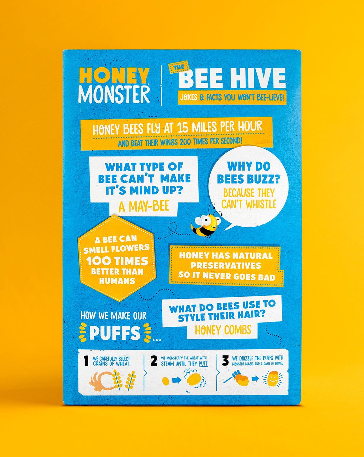 深圳VI設(shè)計 深圳VI策劃 “蜂蜜怪物”谷物食品VI設(shè)計 海報設(shè)計