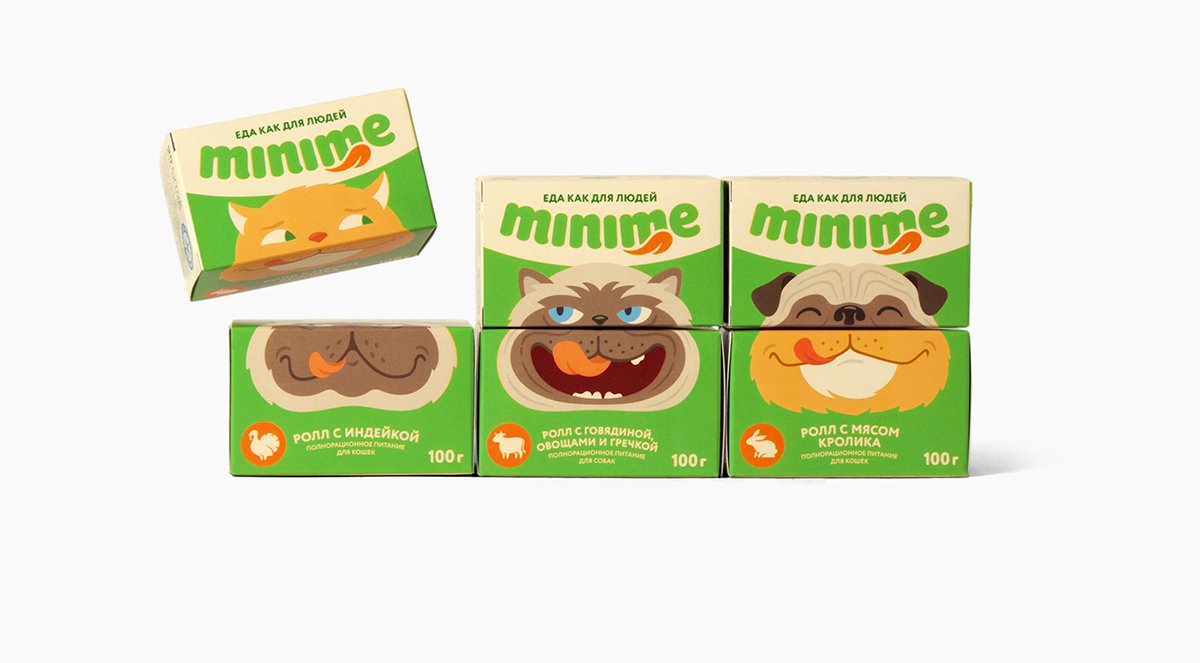 深圳VI設計 深圳VI策劃 minme寵物零食包裝形象設計 包裝設計