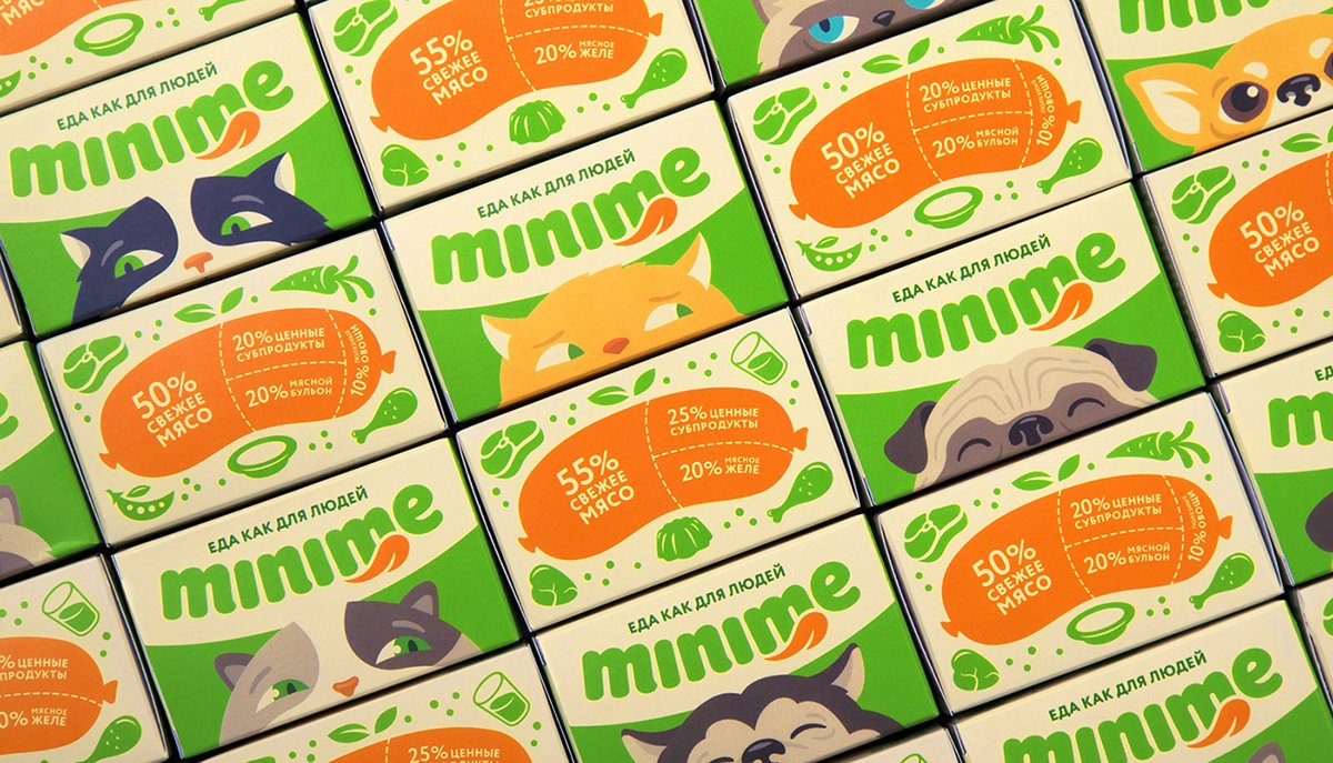 深圳VI設計 深圳VI策劃 minme寵物零食包裝形象設計 包裝設計