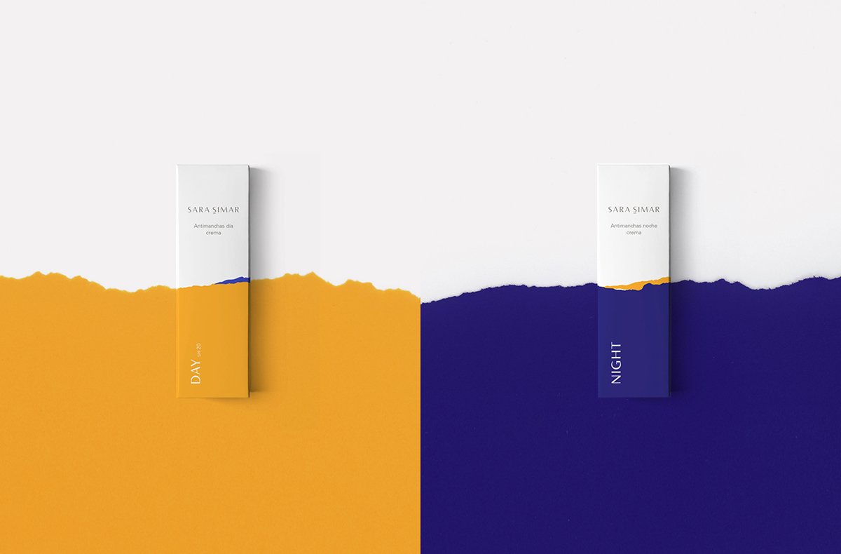 Sara Simar化妝品品牌包裝設計，化妝品VI設計，化妝品視覺形象設計，包裝設計，標志設計，深圳VI設計，深圳視覺識別設計，左右格局