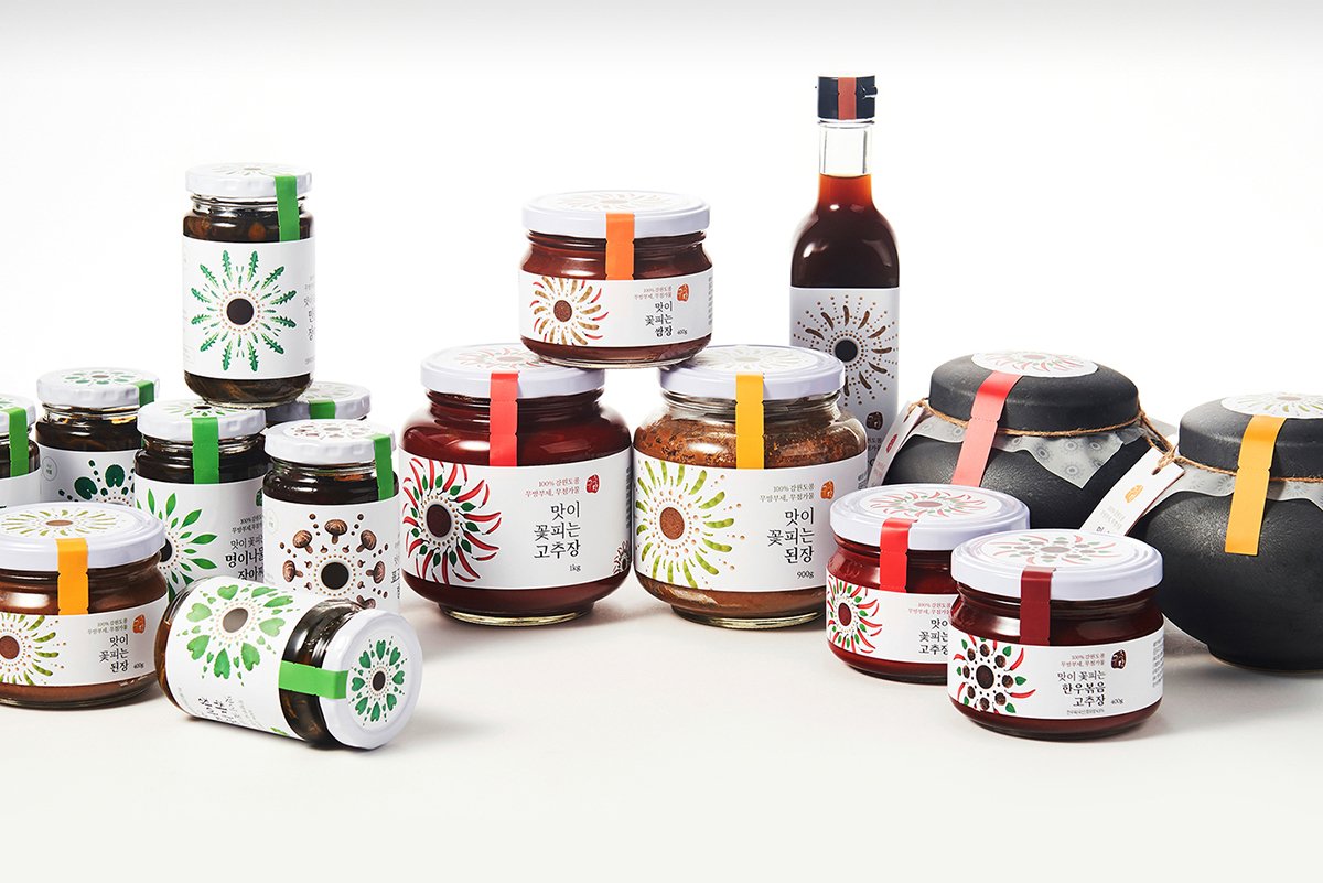 GUSDAM傳統(tǒng)食品品牌包裝設計欣賞，食品vi設計，傳統(tǒng)食品vi設計，深圳vi設計，深圳視覺識別設計，深圳包裝設計，食品包裝設計，左右格局