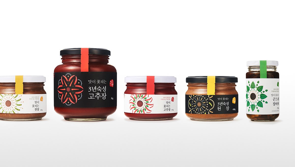 GUSDAM傳統(tǒng)食品品牌包裝設計欣賞，食品vi設計，傳統(tǒng)食品vi設計，深圳vi設計，深圳視覺識別設計，深圳包裝設計，食品包裝設計，左右格局