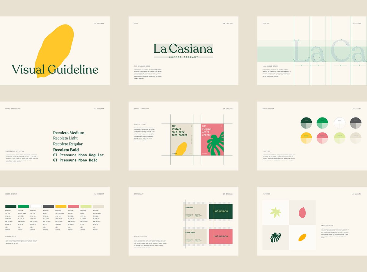 La Casiana咖啡店品牌vi設(shè)計(jì)和包裝設(shè)計(jì)，vi設(shè)計(jì)，品牌vi設(shè)計(jì)，咖啡店vi設(shè)計(jì)，咖啡店包裝設(shè)計(jì)，咖啡店品牌vi，品牌vi設(shè)計(jì)和包裝設(shè)計(jì)，深圳vi設(shè)計(jì)，左右格局