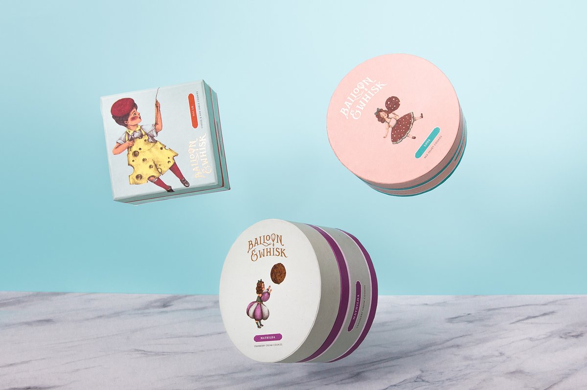 蛋糕店（食品）品牌vi設(shè)計(jì)—Balloon and Whisk 插圖賞析，vi設(shè)計(jì)，視覺(jué)形象vi設(shè)計(jì)，食品vi設(shè)計(jì)，包裝設(shè)計(jì)，蛋糕店品牌vi設(shè)計(jì)，vi品牌策劃，深圳vi設(shè)計(jì)，左右格局