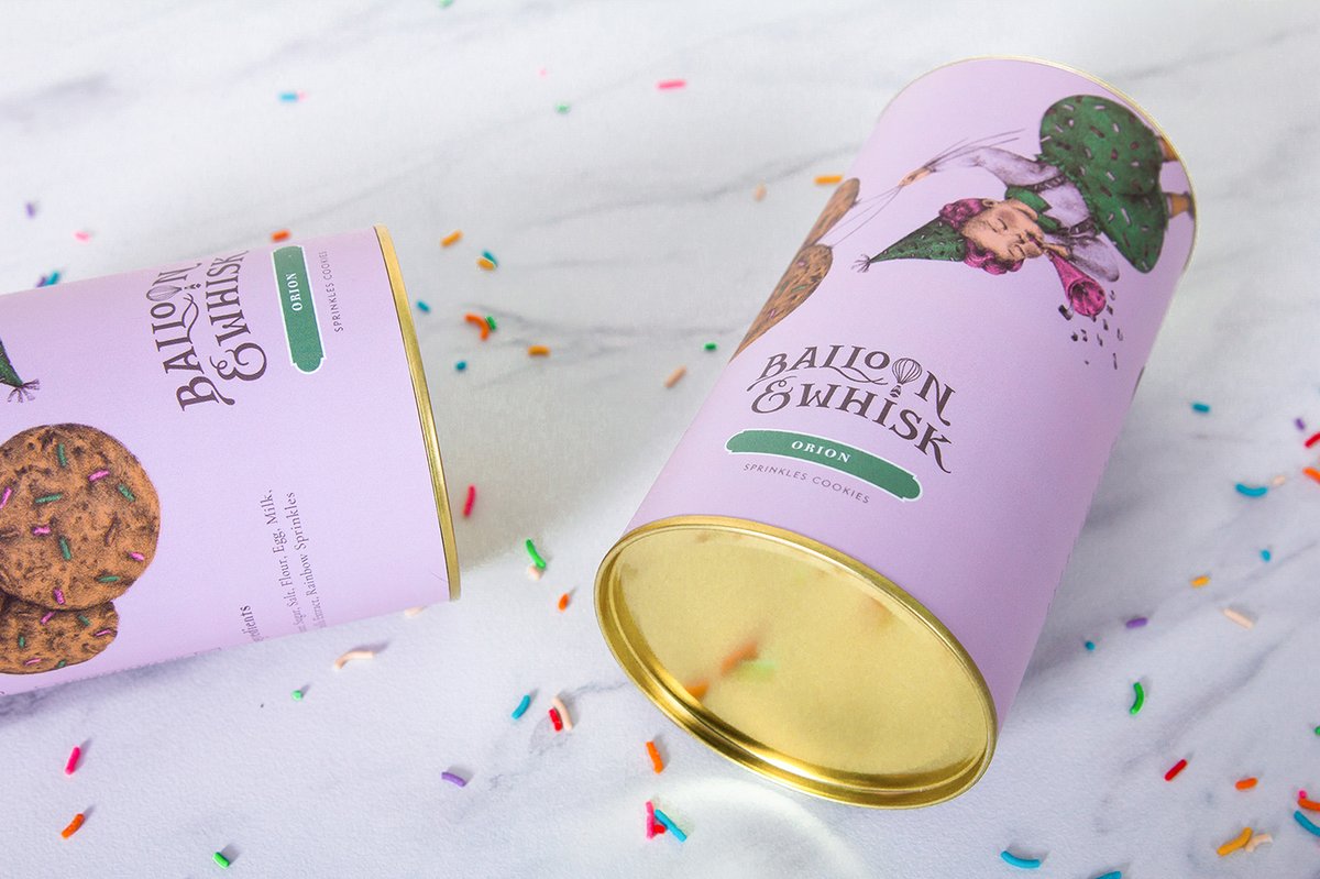 蛋糕店（食品）品牌vi設(shè)計(jì)—Balloon and Whisk 插圖賞析，vi設(shè)計(jì)，視覺(jué)形象vi設(shè)計(jì)，食品vi設(shè)計(jì)，包裝設(shè)計(jì)，蛋糕店品牌vi設(shè)計(jì)，vi品牌策劃，深圳vi設(shè)計(jì)，左右格局