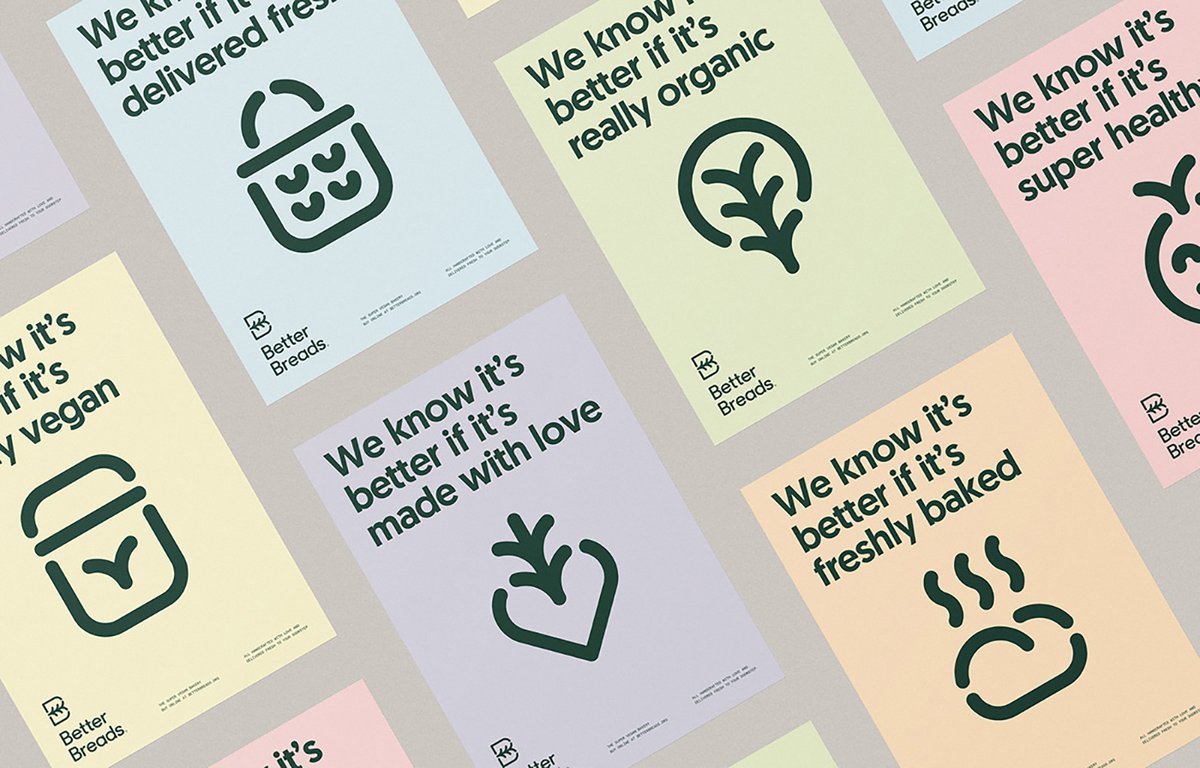 （食品）素食面包店品牌vi設(shè)計(jì)—Better Breads 圖標(biāo)案例，vi設(shè)計(jì)，視覺(jué)形象vi設(shè)計(jì)，食品vi設(shè)計(jì)，圖標(biāo)設(shè)計(jì)，素食面包店品牌vi設(shè)計(jì)，vi品牌策劃，深圳vi設(shè)計(jì)，左右格局