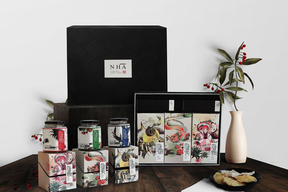 越南蜜餞食品 Nhà 品牌包裝vi設(shè)計，vi設(shè)計，視覺形象vi設(shè)計，食品vi設(shè)計，品牌包裝設(shè)計，蜜餞食品品牌vi設(shè)計，vi品牌策劃，深圳vi設(shè)計，左右格局