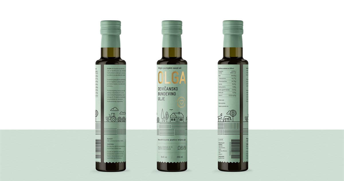 （餐飲）OLGA南瓜籽油品牌包裝vi設(shè)計(jì)欣賞，vi設(shè)計(jì)，包裝vi設(shè)計(jì)，餐飲品牌vi設(shè)計(jì)，餐飲vi設(shè)計(jì)，品牌包裝vi設(shè)計(jì)，品牌vi設(shè)計(jì)，vi品牌策劃，深圳vi設(shè)計(jì)，左右格局