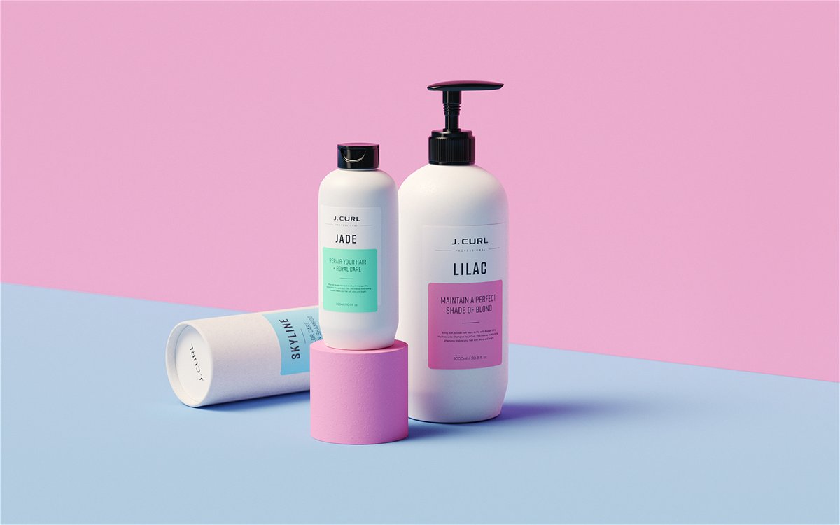 護(hù)發(fā)品 J. Curl 品牌包裝vi設(shè)計(jì)和品牌策略，vi設(shè)計(jì)，視覺形象設(shè)計(jì)，化妝品品牌vi設(shè)計(jì)，化妝品vi設(shè)計(jì)，品牌vi設(shè)計(jì)，包裝設(shè)計(jì)，vi品牌策劃，深圳vi設(shè)計(jì)，左右格局