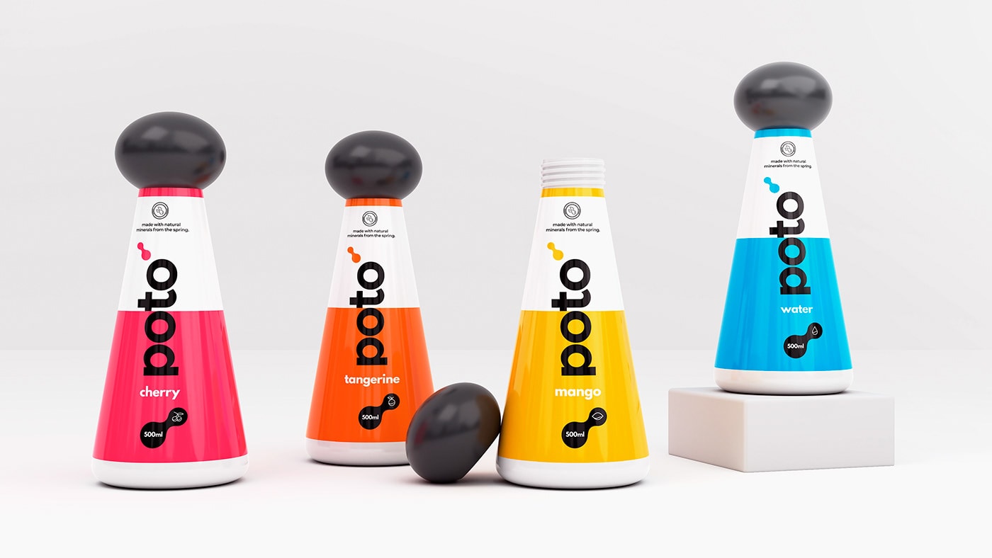 Poto自來水公司品牌VI設(shè)計和包裝設(shè)計案例，企業(yè)VI設(shè)計，品牌形象設(shè)計，包裝設(shè)計，深圳VI設(shè)計，左右格局