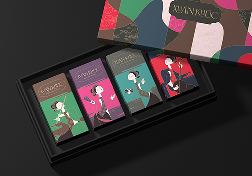 現(xiàn)代越南糖果品牌vi設(shè)計和品牌包裝策劃