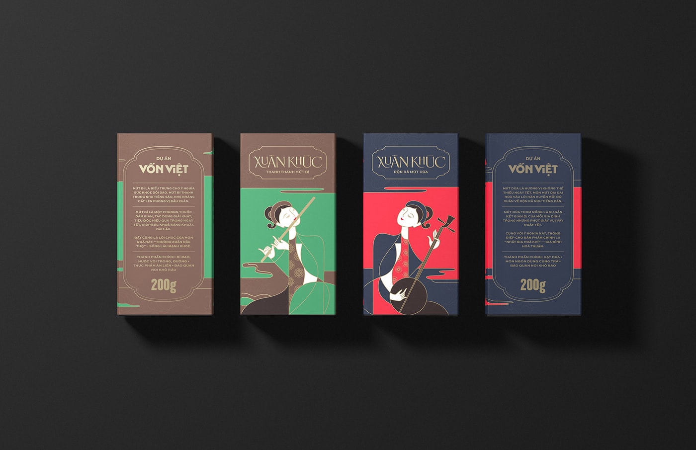 現(xiàn)代越南糖果品牌vi包裝設(shè)計和品牌策劃，食品VI設(shè)計，食品包裝設(shè)計，品牌策劃，深圳VI設(shè)計，左右格局