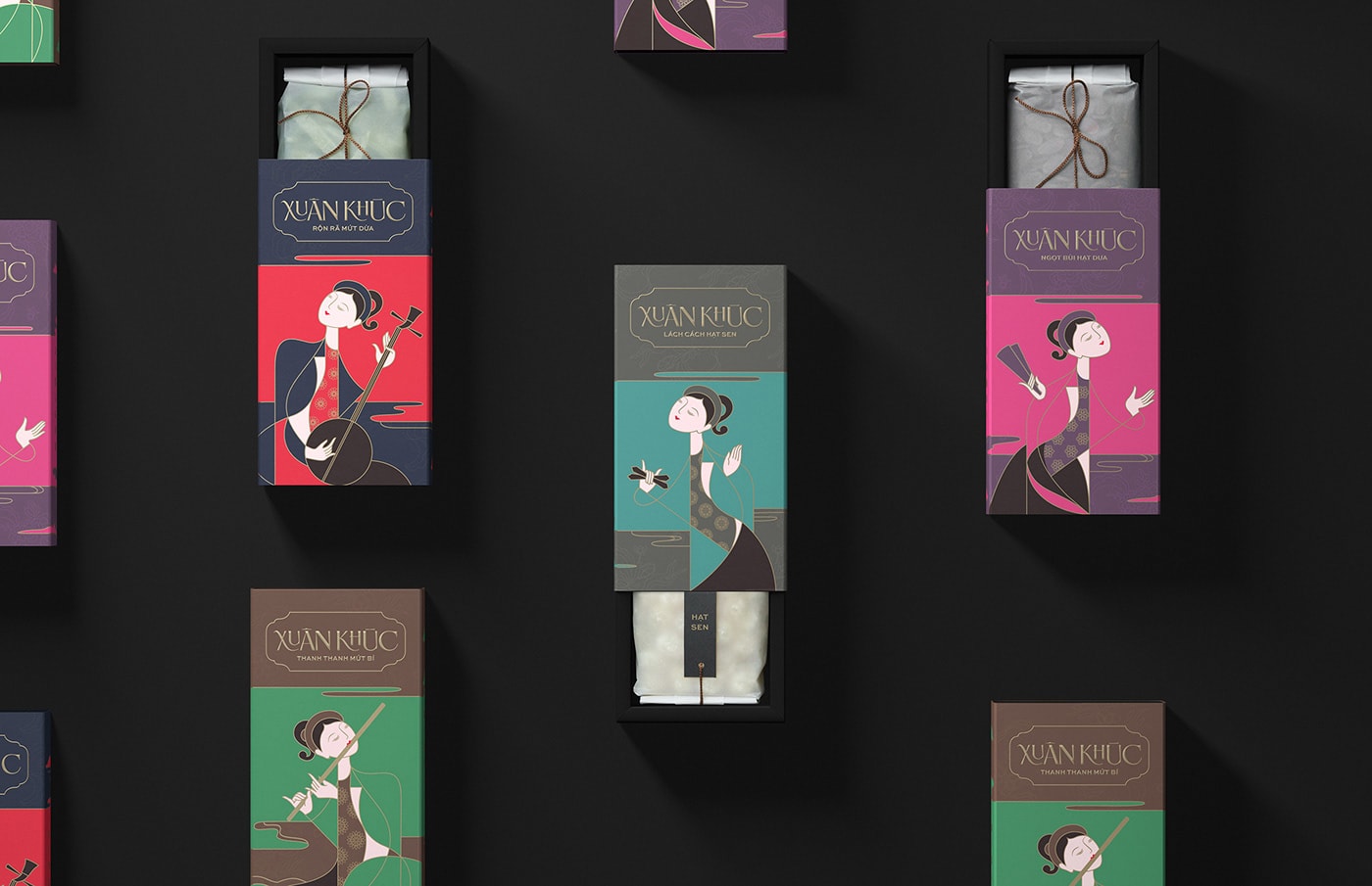 現(xiàn)代越南糖果品牌vi包裝設(shè)計和品牌策劃，食品VI設(shè)計，食品包裝設(shè)計，品牌策劃，深圳VI設(shè)計，左右格局