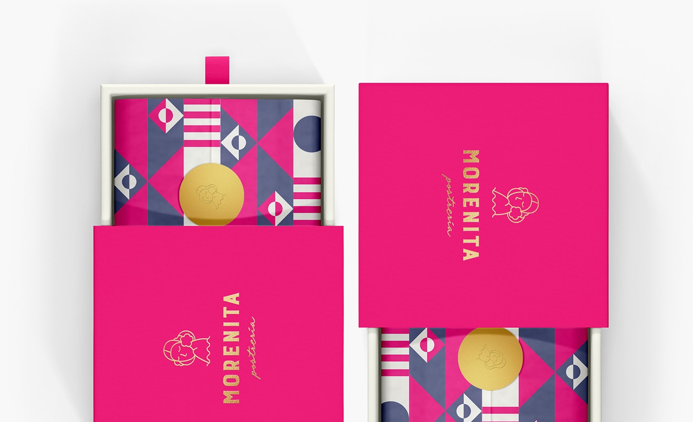 Morenita 經(jīng)典墨西哥糕點(diǎn)食品VI設(shè)計(jì)——個(gè)性化的品牌包裝形象，食品VI設(shè)計(jì)，食品包裝設(shè)計(jì)，高端VI設(shè)計(jì)，深圳VI設(shè)計(jì)，左右格局