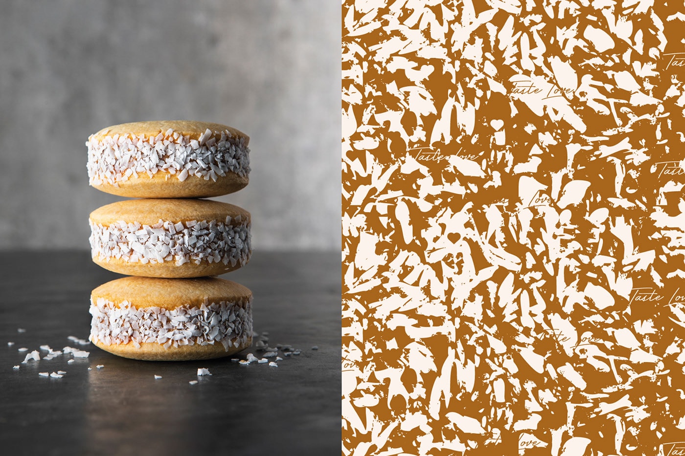 傳統(tǒng)手工糕點(diǎn)食品品牌VI設(shè)計(jì)和包裝設(shè)計(jì)，食品VI設(shè)計(jì)，食品包裝設(shè)計(jì)，深圳VI設(shè)計(jì)，左右格局