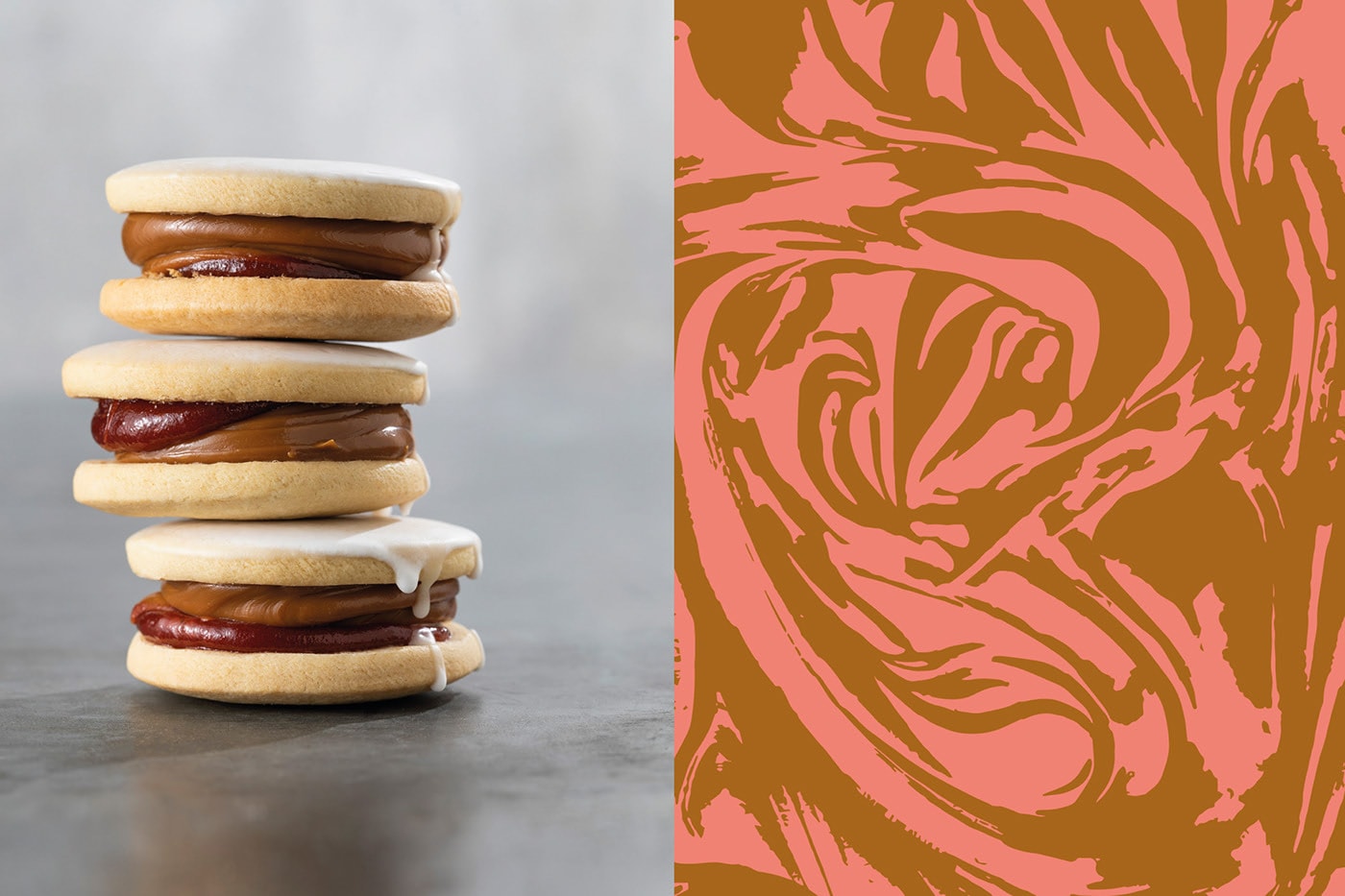 傳統(tǒng)手工糕點(diǎn)食品品牌VI設(shè)計(jì)和包裝設(shè)計(jì)，食品VI設(shè)計(jì)，食品包裝設(shè)計(jì)，深圳VI設(shè)計(jì)，左右格局