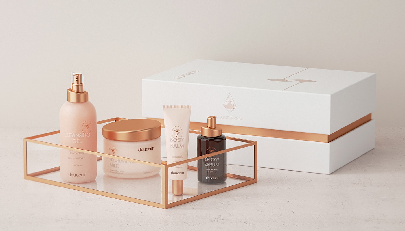 品牌包裝設(shè)計(jì)，產(chǎn)品包裝設(shè)計(jì)，化妝品包裝設(shè)計(jì)，左右格局