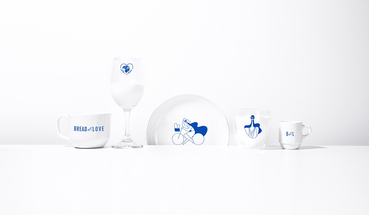 手工面包（食品）品牌VI設(shè)計和插圖包裝設(shè)計，食品VI設(shè)計，食品包裝設(shè)計，VI形象設(shè)計，左右格局