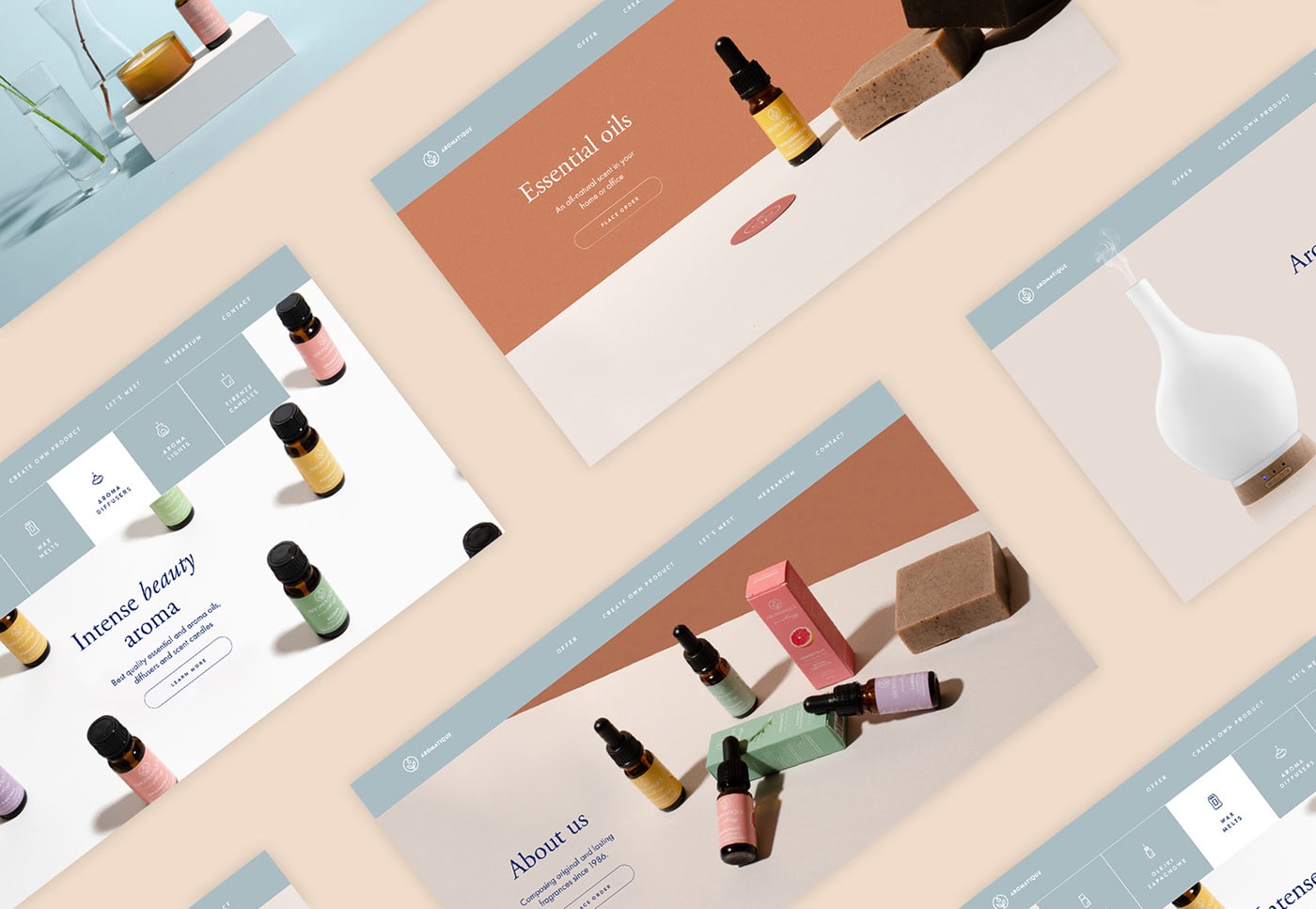 高端天然香薰化妝品品牌包裝VI設(shè)計案例，化妝品VI設(shè)計，品牌包裝設(shè)計，VI形象設(shè)計，高端VI設(shè)計