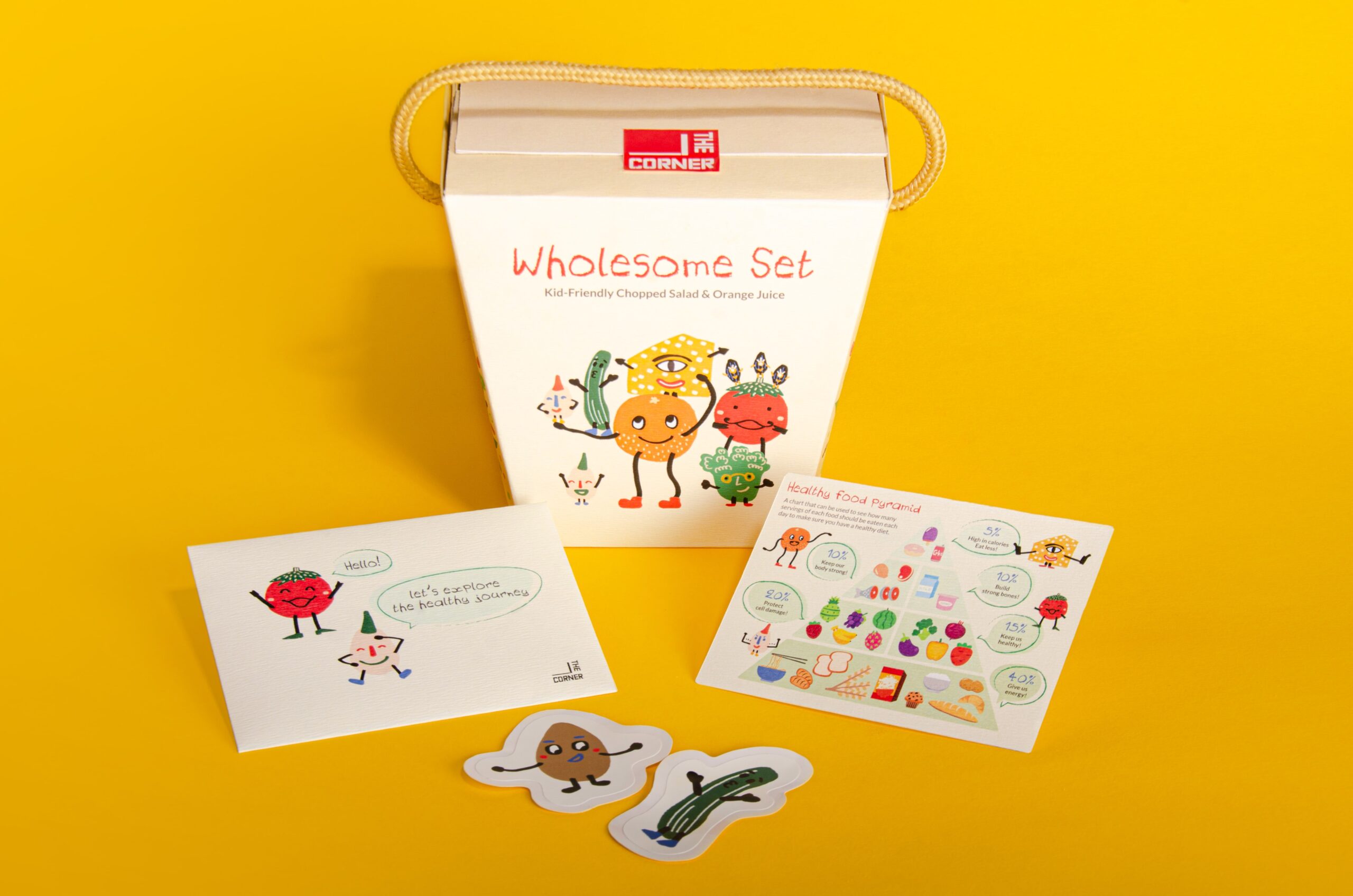 兒童健康套裝的創(chuàng)意包裝 兒童零食的創(chuàng)意包裝