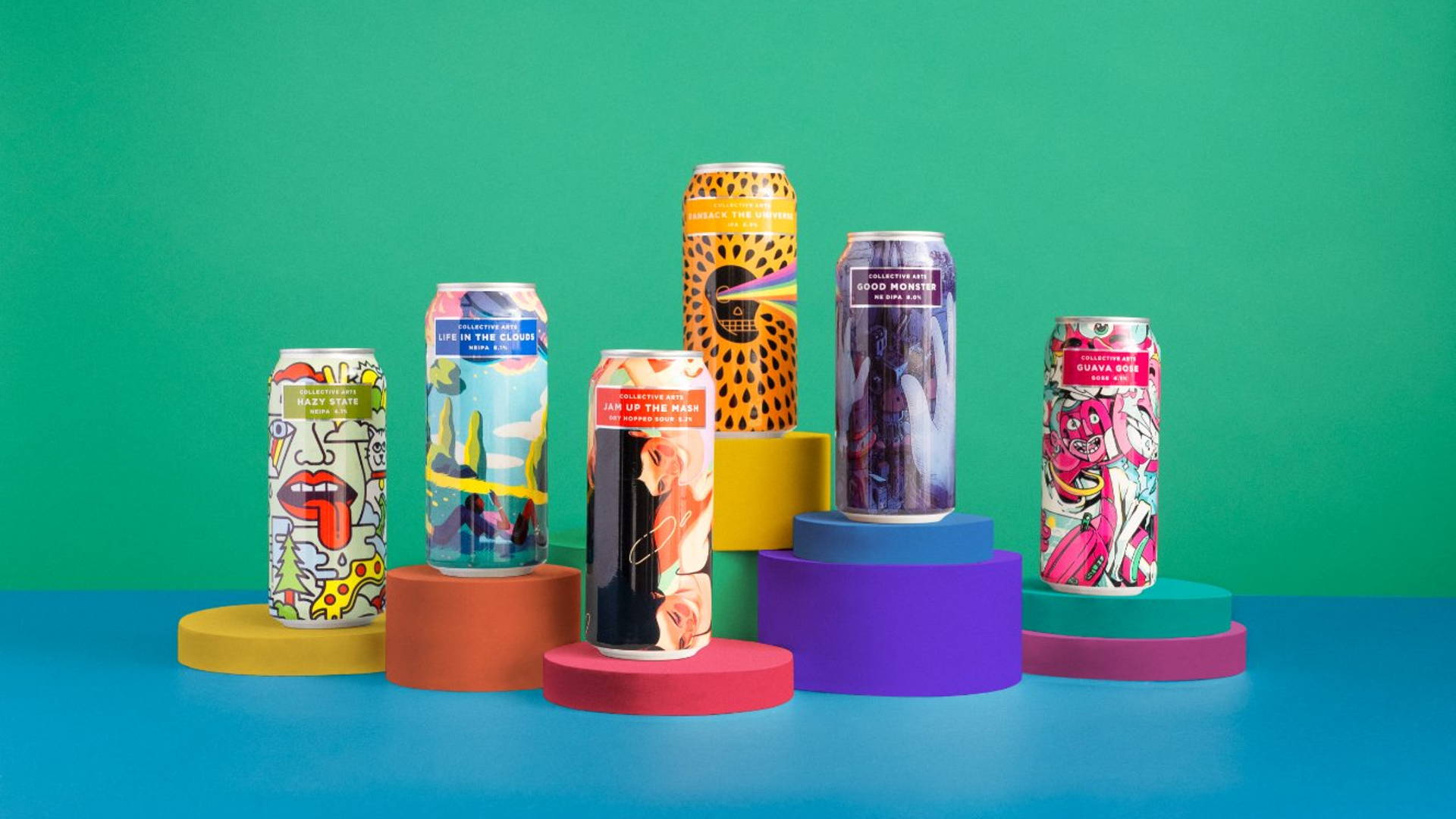 集體藝術釀造刷新其包裝創(chuàng)新 創(chuàng)意包裝設計