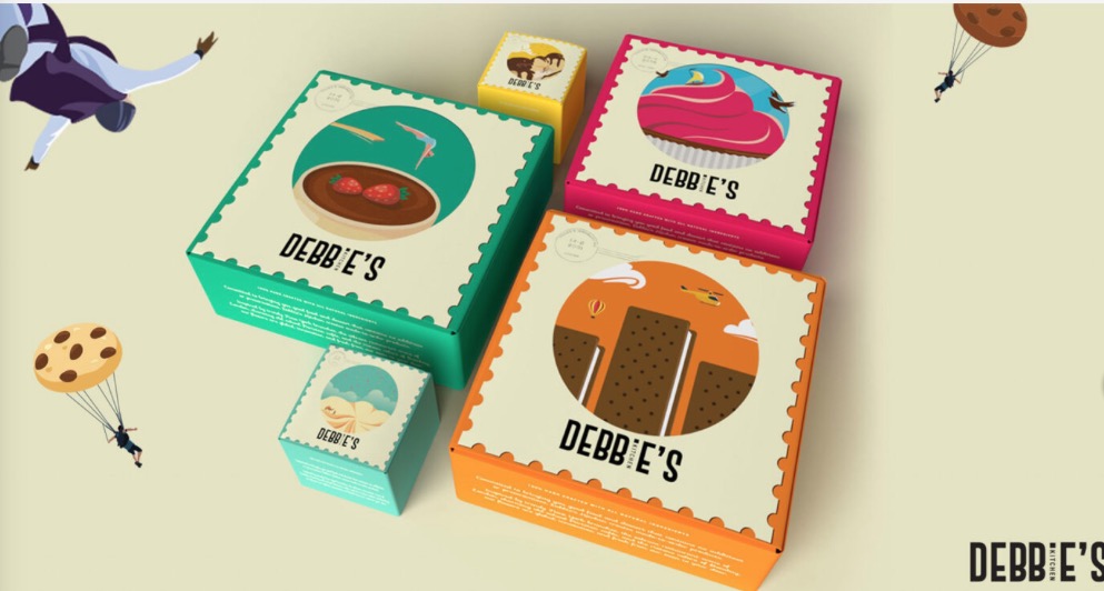 讓想象力展翅飛翔的黛比的廚房甜點包裝設計 讓想象力展翅飛翔的黛比的廚房甜點包裝設計