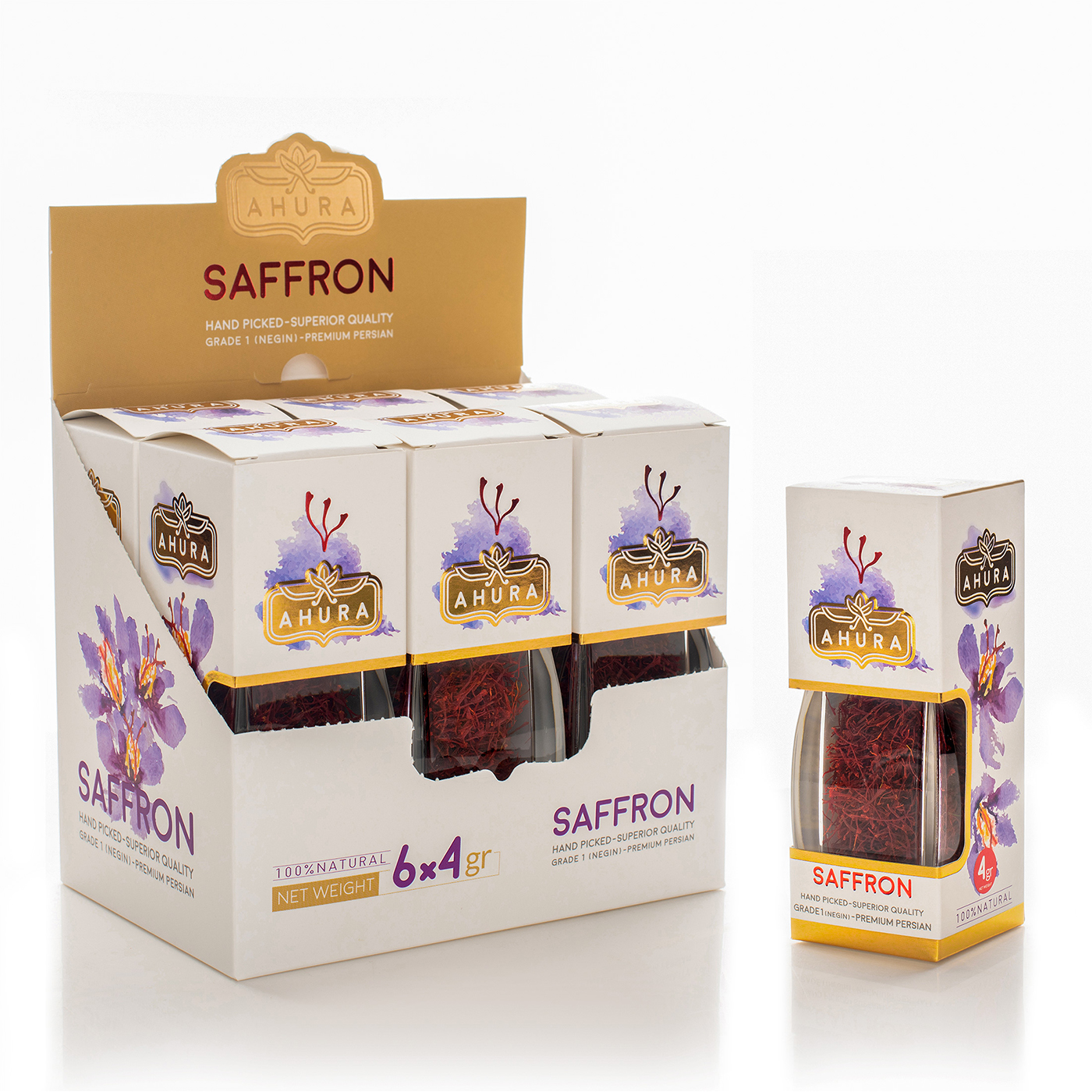 阿胡拉藏紅花的包裝設(shè)計(jì) 阿胡拉藏紅花的包裝設(shè)計(jì)