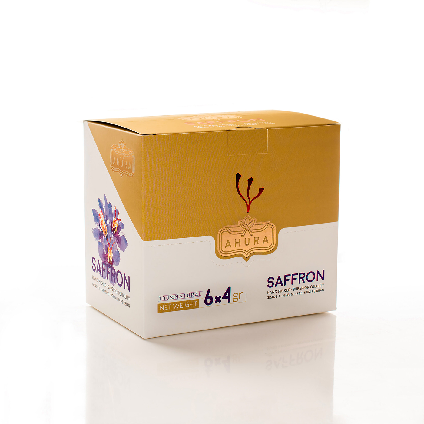 阿胡拉藏紅花的包裝設(shè)計(jì) 阿胡拉藏紅花的包裝設(shè)計(jì)