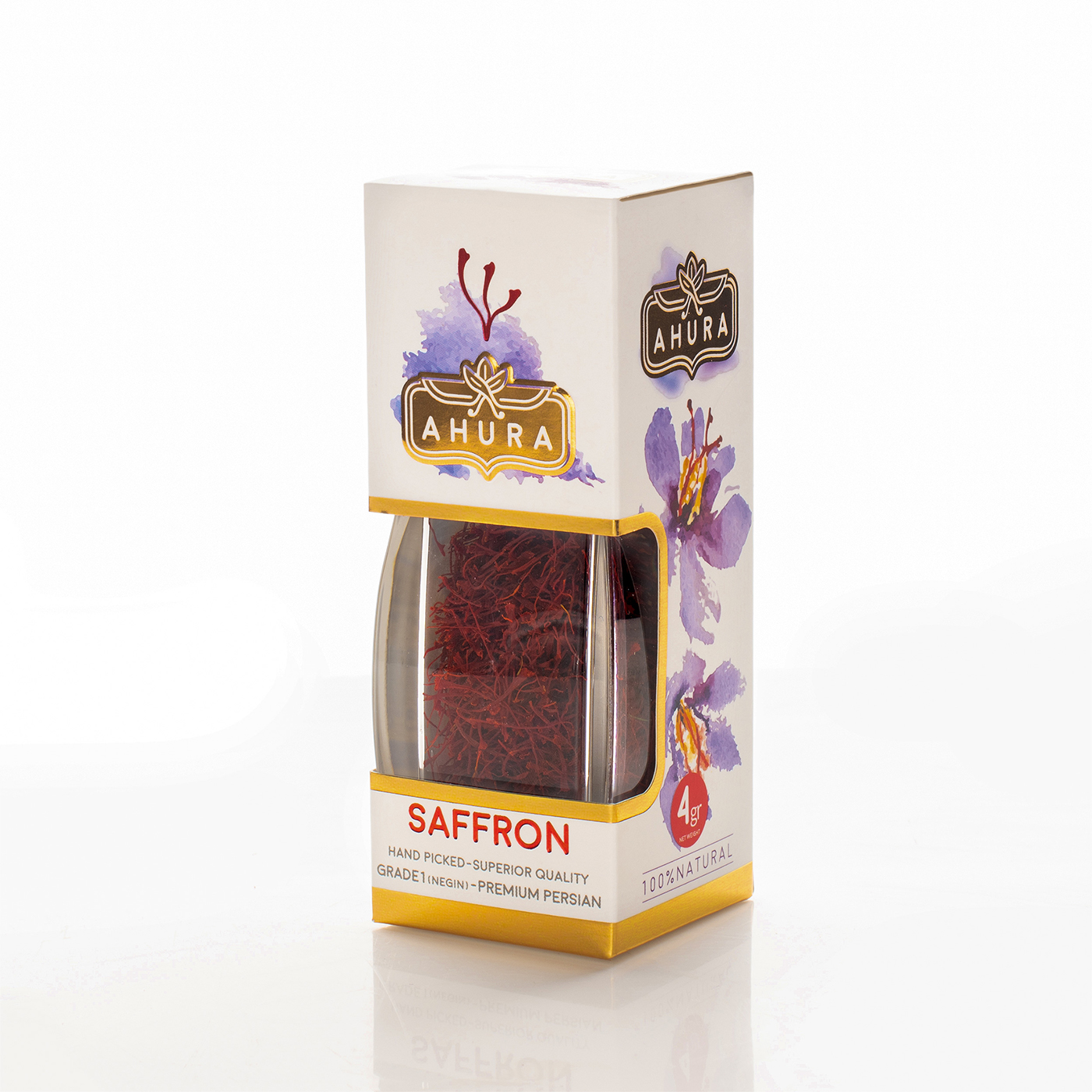 阿胡拉藏紅花的包裝設(shè)計(jì) 阿胡拉藏紅花的包裝設(shè)計(jì)