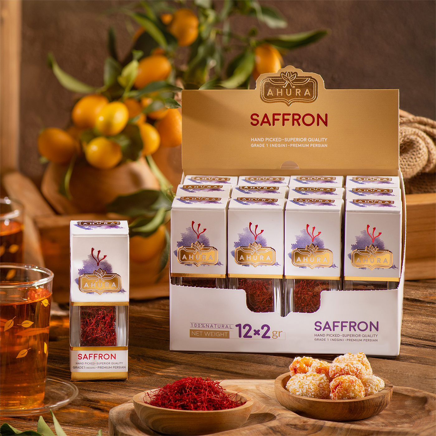 阿胡拉藏紅花的包裝設(shè)計(jì) 阿胡拉藏紅花的包裝設(shè)計(jì)