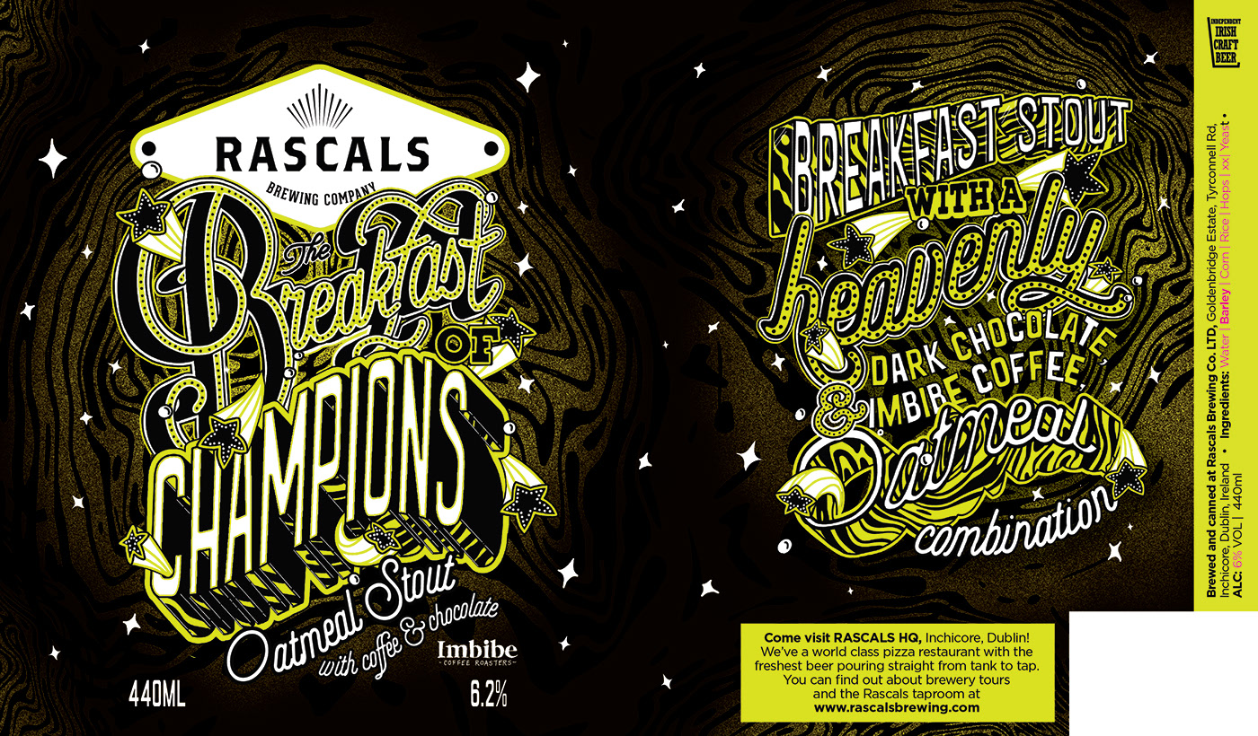 啤酒釀造公司的包裝設(shè)計(jì)充滿(mǎn)了色彩和想象力 啤酒釀造公司的包裝設(shè)計(jì)充滿(mǎn)了色彩和想象力