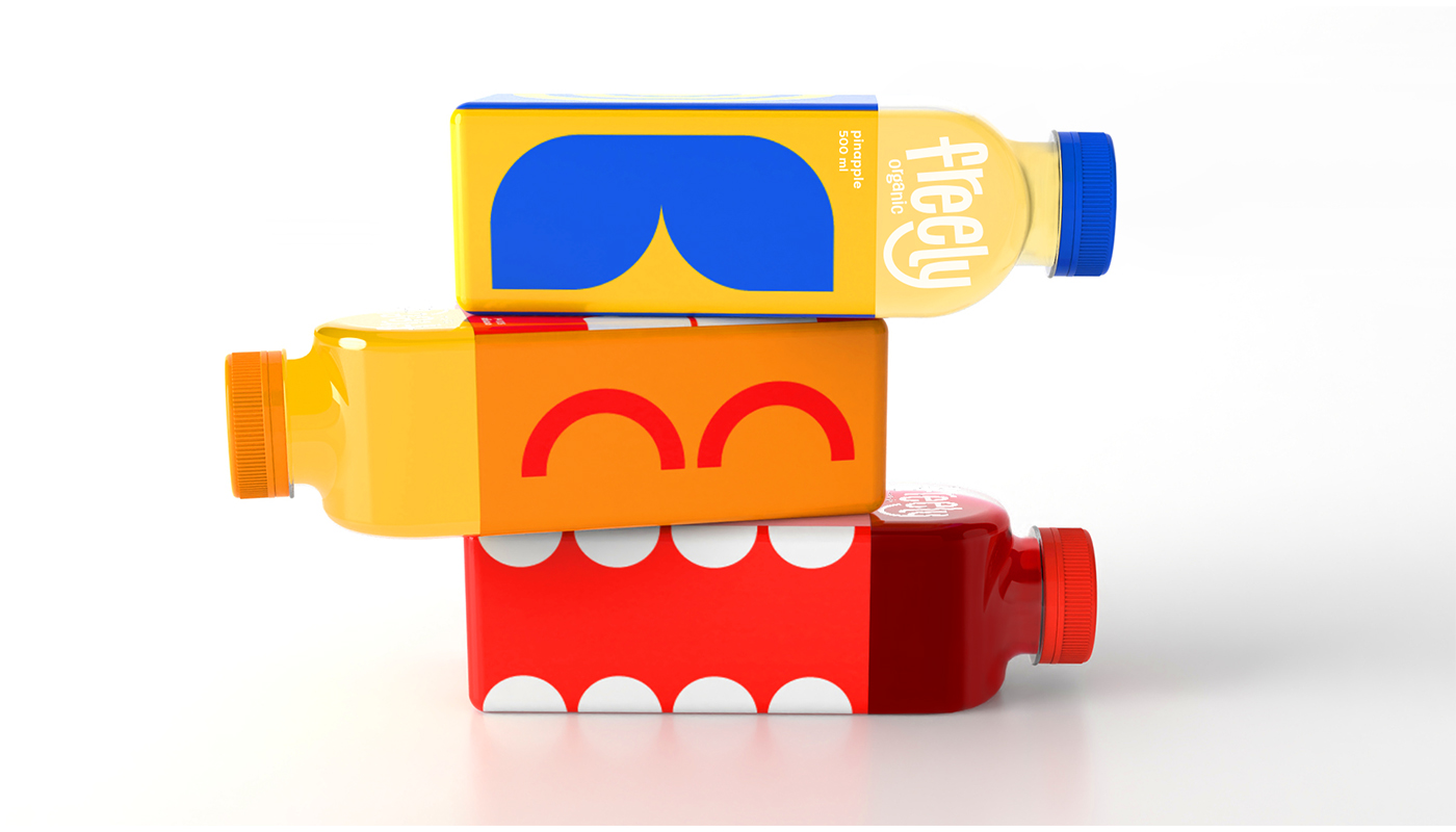 自由有機果汁的創(chuàng)新迷人產(chǎn)品包裝設(shè)計 自由有機果汁的創(chuàng)新迷人產(chǎn)品包裝設(shè)計