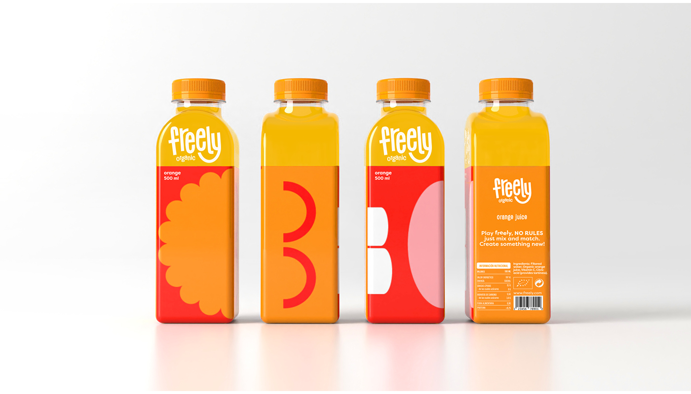 自由有機果汁的創(chuàng)新迷人產(chǎn)品包裝設(shè)計 自由有機果汁的創(chuàng)新迷人產(chǎn)品包裝設(shè)計