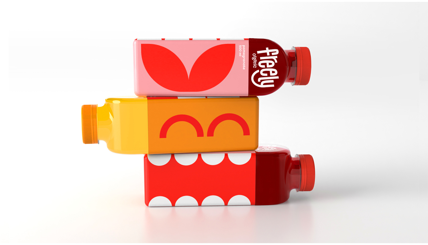 自由有機果汁的創(chuàng)新迷人產(chǎn)品包裝設(shè)計 自由有機果汁的創(chuàng)新迷人產(chǎn)品包裝設(shè)計