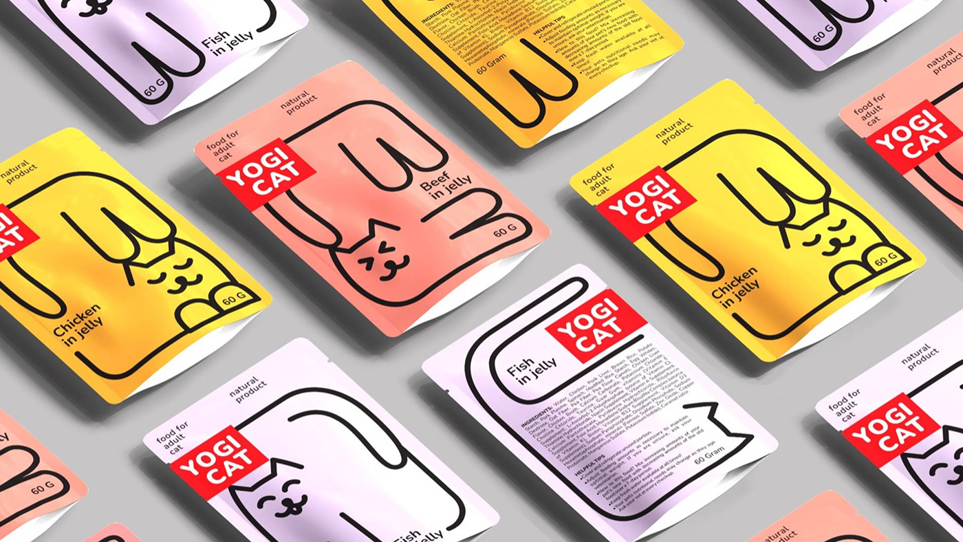深圳食品包裝設計分享瑜伽士貓糧的活潑包裝設計 深圳食品包裝設計分享瑜伽士貓糧的活潑包裝設計