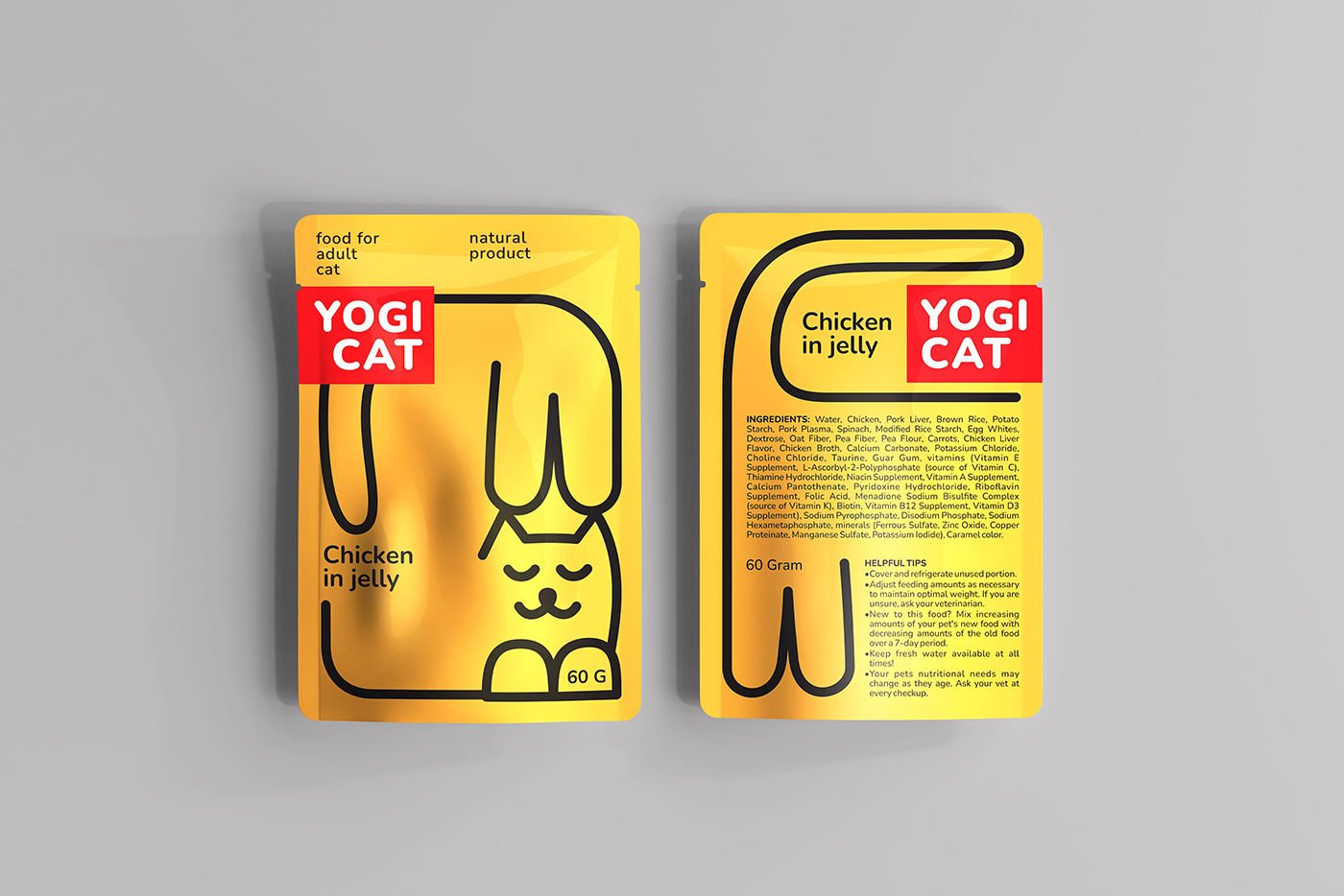 深圳食品包裝設計分享瑜伽士貓糧的活潑包裝設計 深圳食品包裝設計分享瑜伽士貓糧的活潑包裝設計