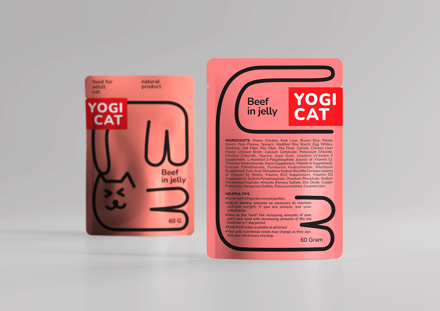 深圳食品包裝設計分享瑜伽士貓糧的活潑包裝設計 深圳食品包裝設計分享瑜伽士貓糧的活潑包裝設計