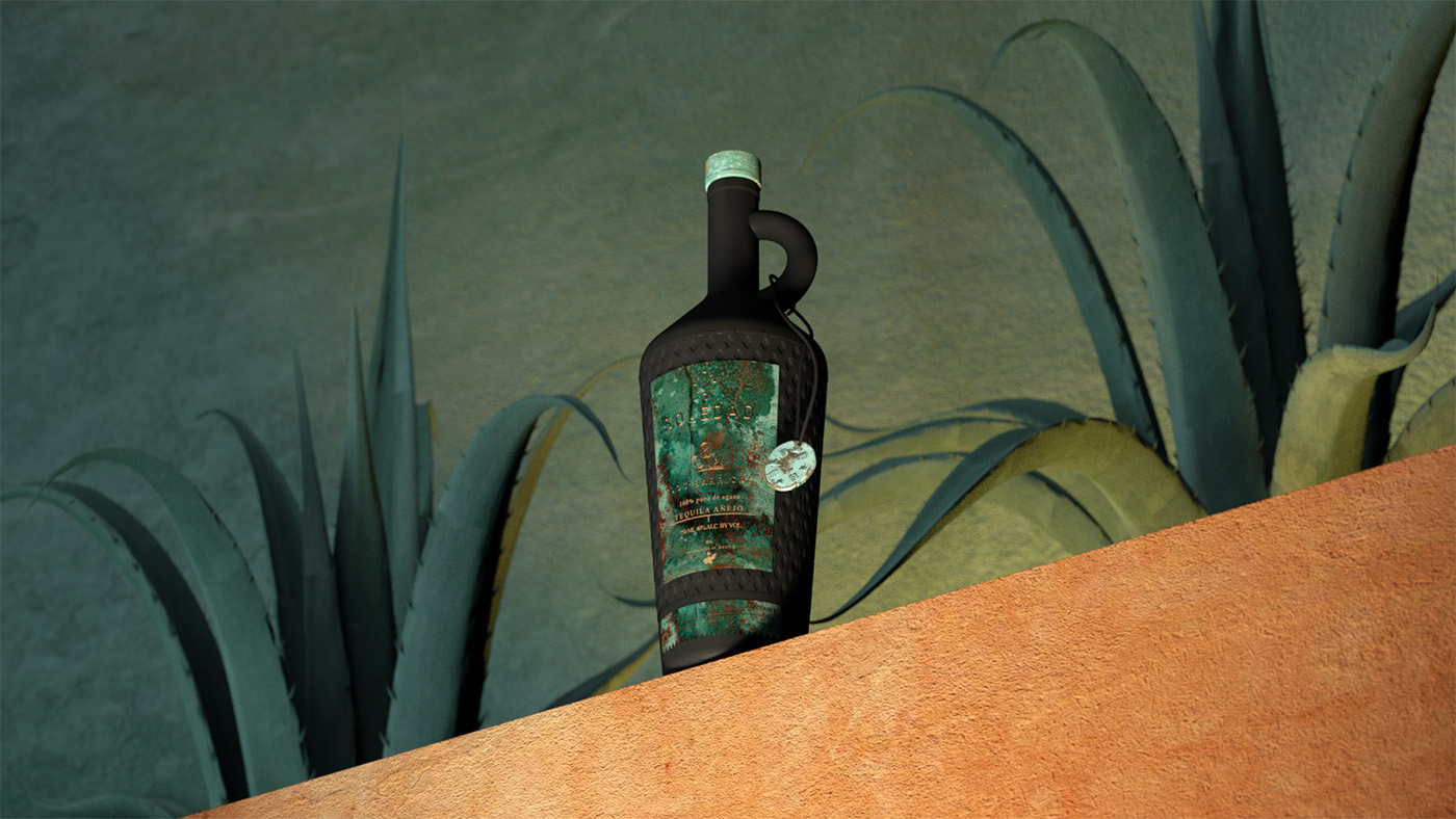 品牌包裝設(shè)計(jì)公司設(shè)計(jì)了意想不到的龍舌蘭酒包裝！靈感來自工作銅