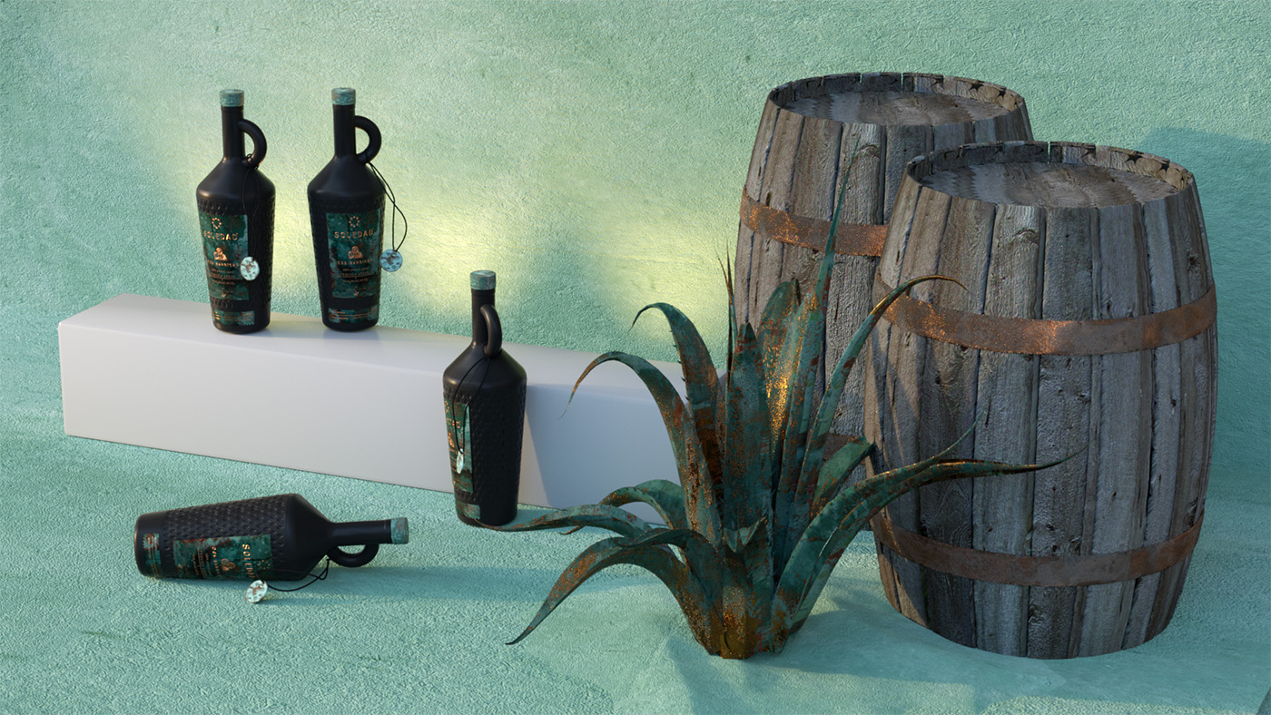 品牌包裝設(shè)計(jì)公司設(shè)計(jì)了意想不到的龍舌蘭酒包裝！靈感來自工作銅