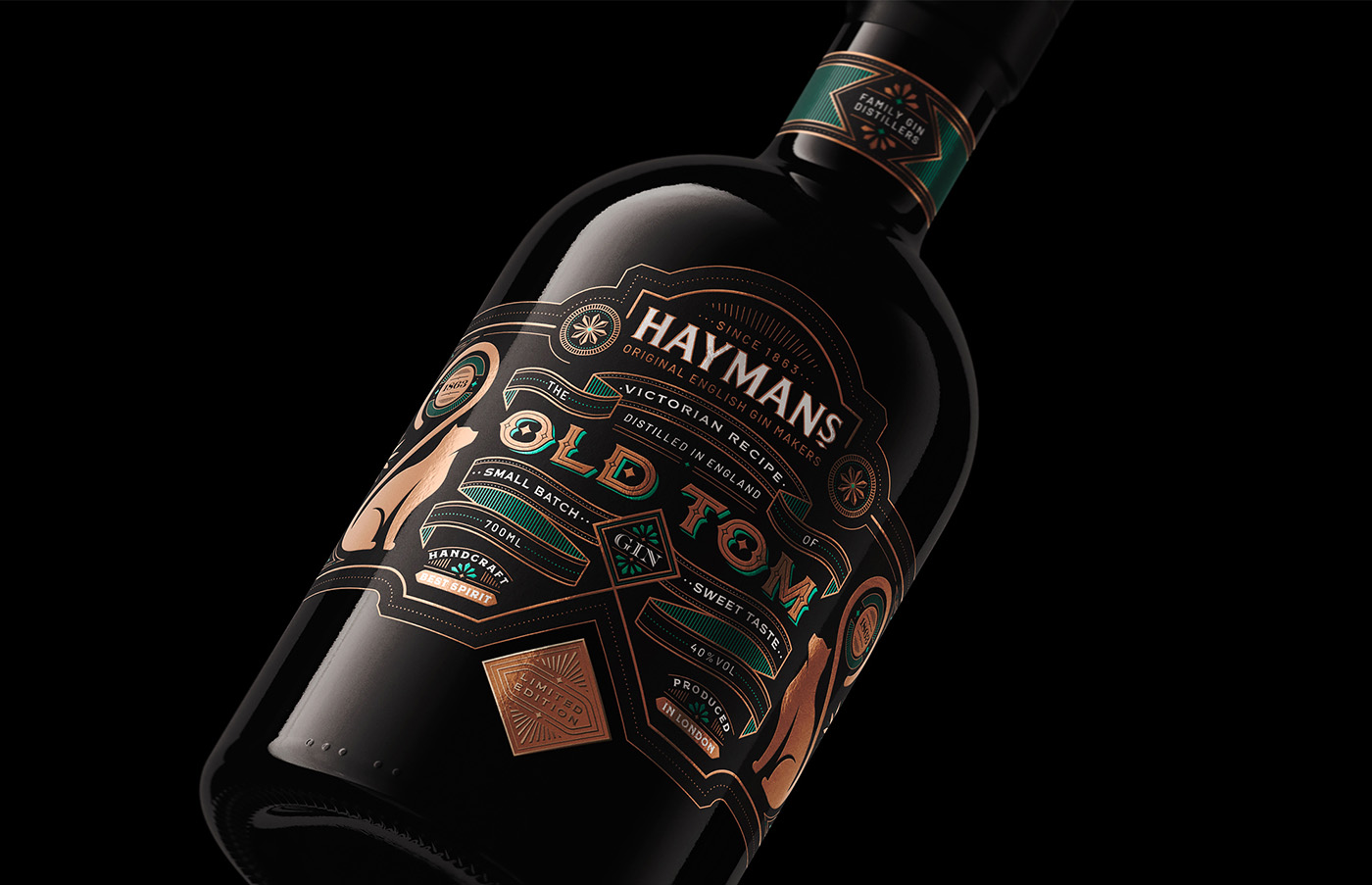 老湯姆·杜松子酒的品牌包裝設(shè)計(jì)分享了過(guò)去的傳說(shuō) 老湯姆·杜松子酒的品牌包裝設(shè)計(jì)分享了過(guò)去的傳說(shuō)