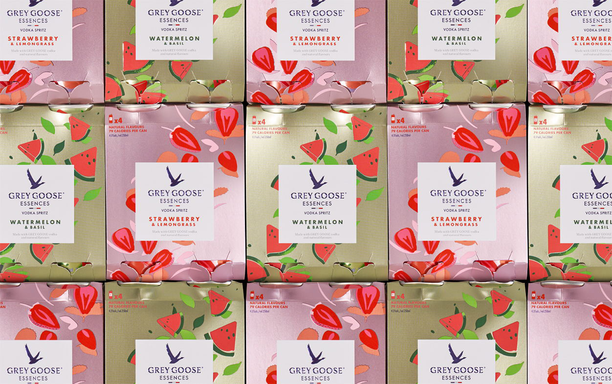 灰鵝精華俏皮而奢華的產(chǎn)品品牌包裝美學(xué)