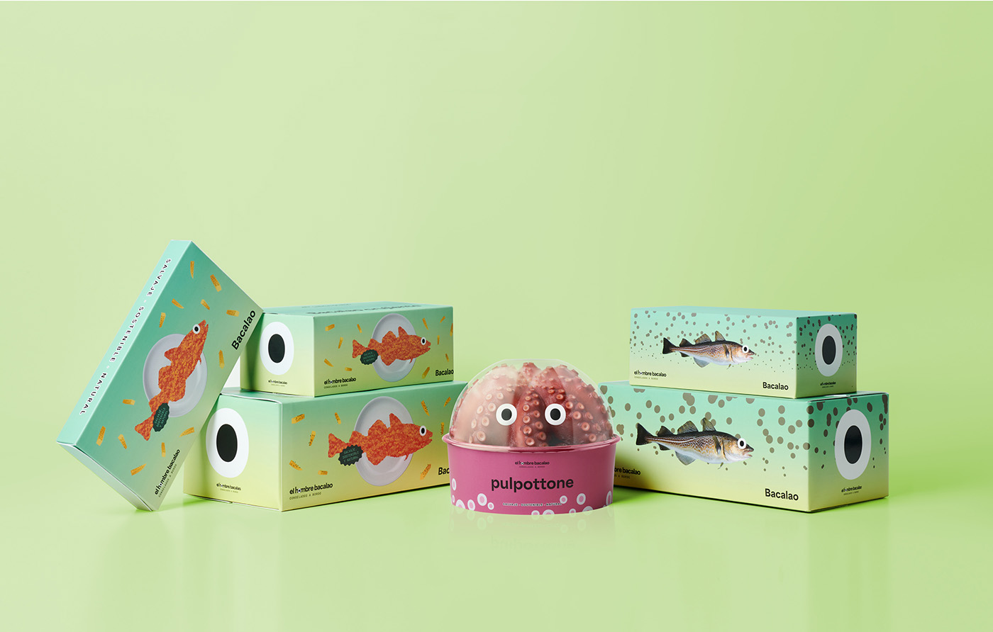 品牌包裝設(shè)計:鱈魚人的品牌包裝設(shè)計平衡了機智與優(yōu)雅 品牌包裝設(shè)計:鱈魚人的品牌包裝設(shè)計平衡了機智與優(yōu)雅